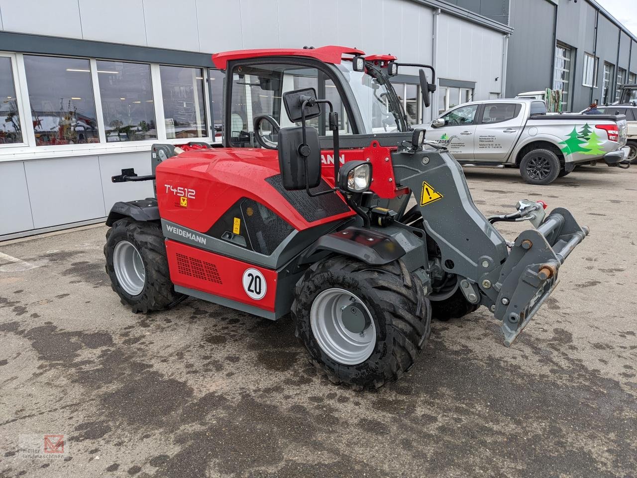 Radlader des Typs Weidemann  T4512, Neumaschine in Bonndorf (Bild 2)