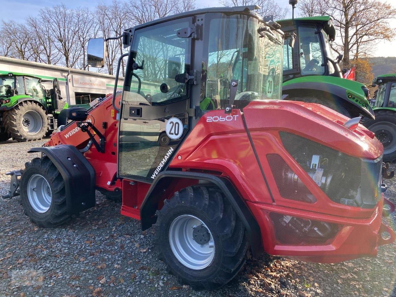 Radlader van het type Weidemann  WEIDEMANN 2060T, Neumaschine in Eslohe–Bremke (Foto 1)