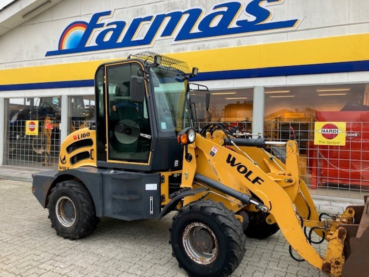 Radlader tipa Wolf WL160 LÆSSEMASKINE, Gebrauchtmaschine u Brønderslev (Slika 1)