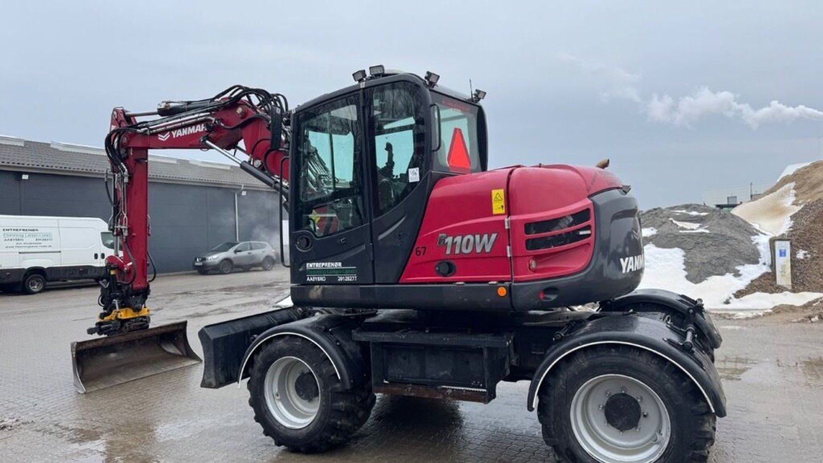 Radlader tip Yanmar B 110 W, Gebrauchtmaschine in Rødovre (Poză 4)