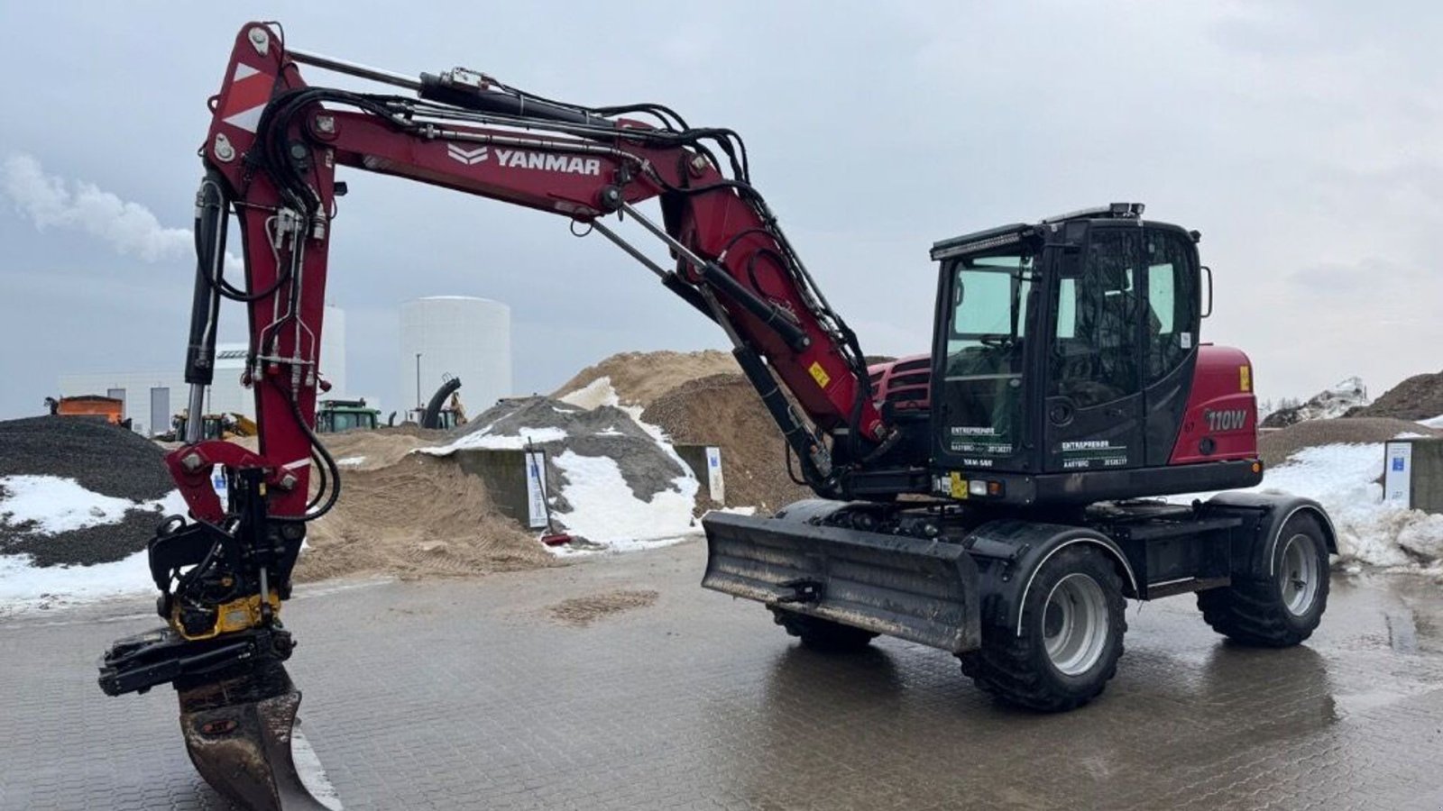 Radlader tip Yanmar B 110 W, Gebrauchtmaschine in Rødovre (Poză 1)