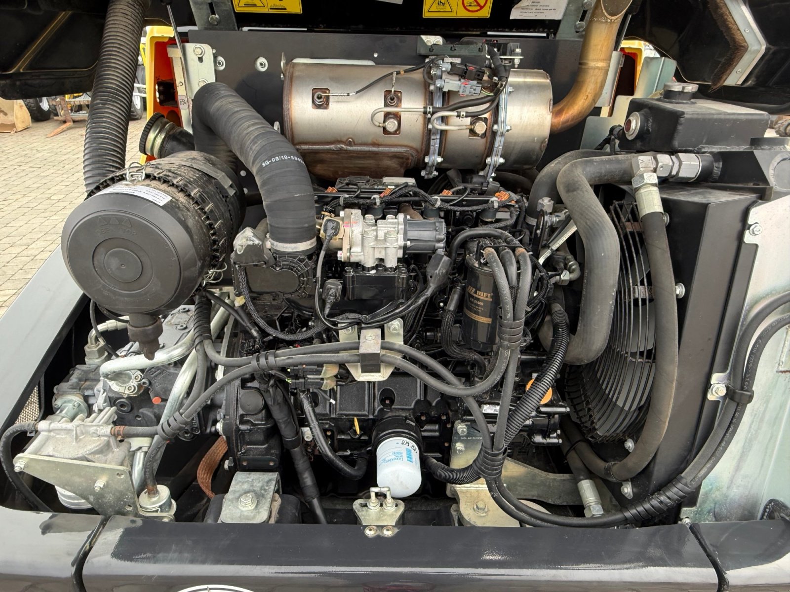 Radlader des Typs Yanmar V 80 nur 330h, Gebrauchtmaschine in Neureichenau (Bild 11)