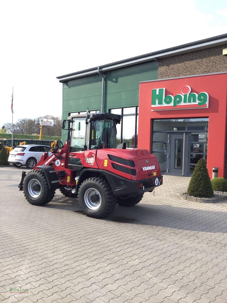 Radlader of the type Yanmar V100 Advanc 36km/h, Gebrauchtmaschine in Bakum (Picture 2)