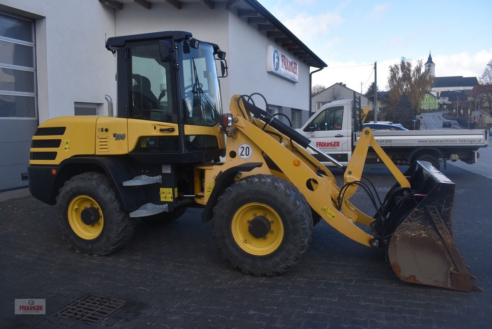 Radlader του τύπου Yanmar V100 mit Straßenzulassung, Gebrauchtmaschine σε Putzleinsdorf (Φωτογραφία 2)