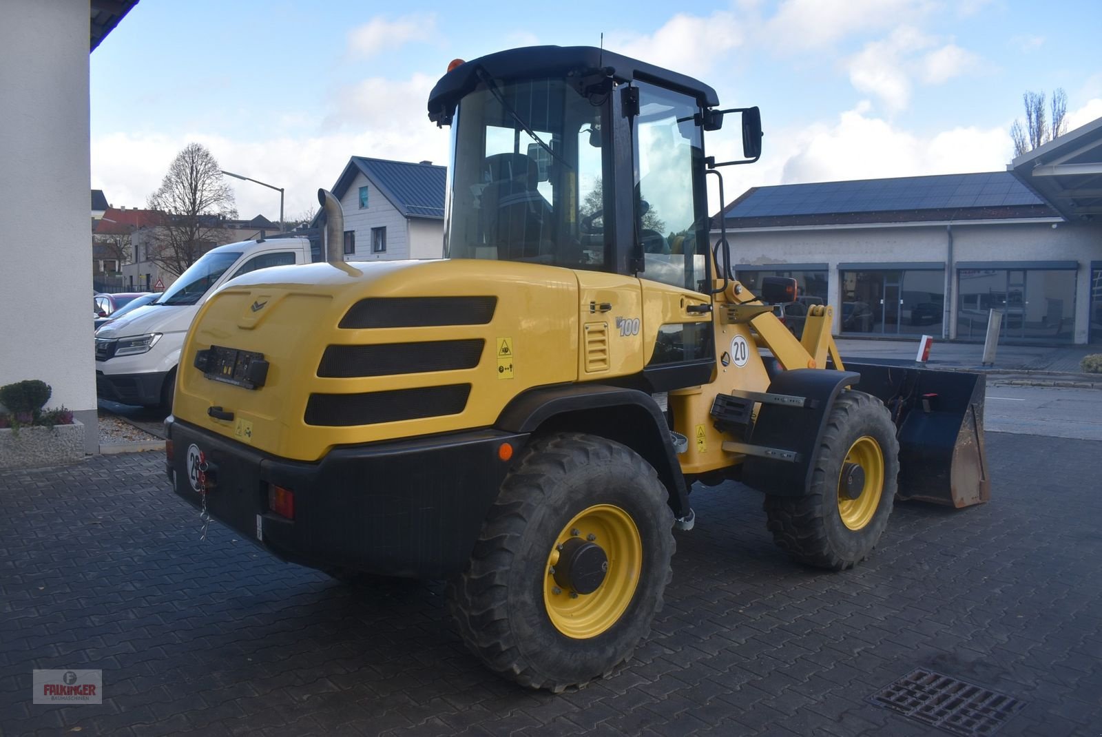 Radlader του τύπου Yanmar V100 mit Straßenzulassung, Gebrauchtmaschine σε Putzleinsdorf (Φωτογραφία 4)