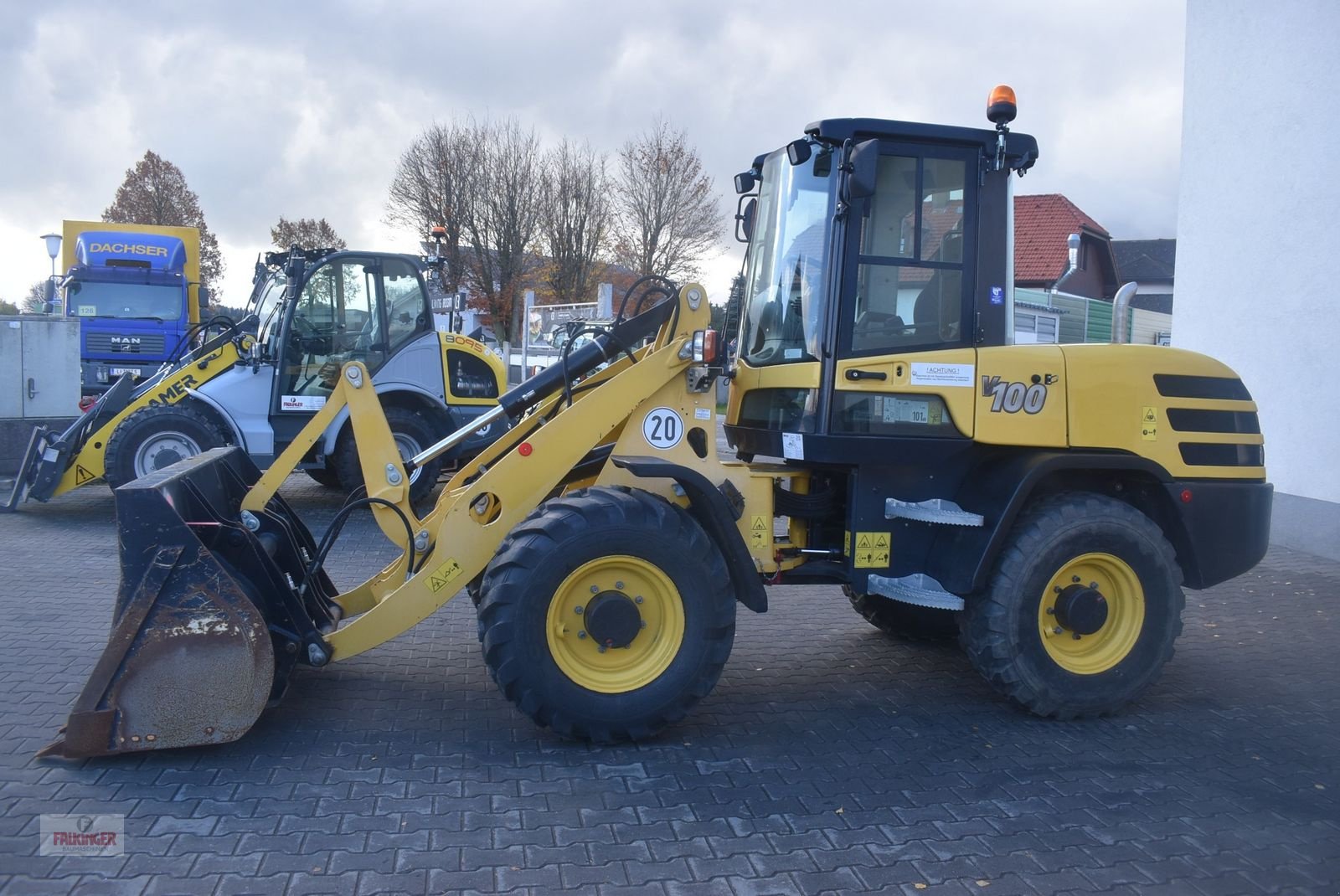Radlader типа Yanmar V100 mit Straßenzulassung, Gebrauchtmaschine в Putzleinsdorf (Фотография 1)