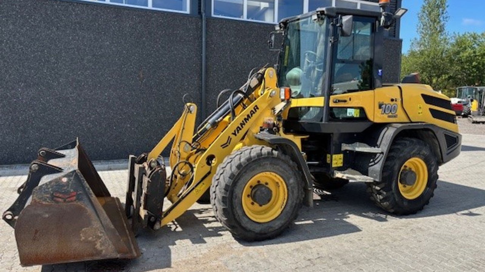 Radlader des Typs Yanmar V100, Gebrauchtmaschine in Nørresundby (Bild 1)