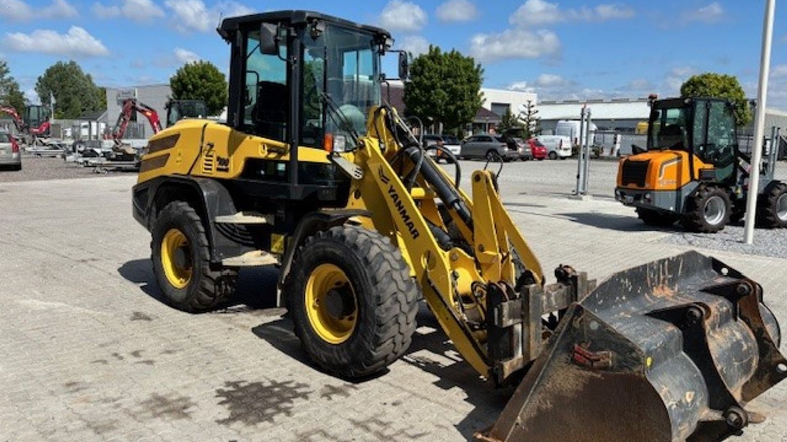 Radlader des Typs Yanmar V100, Gebrauchtmaschine in Nørresundby (Bild 5)