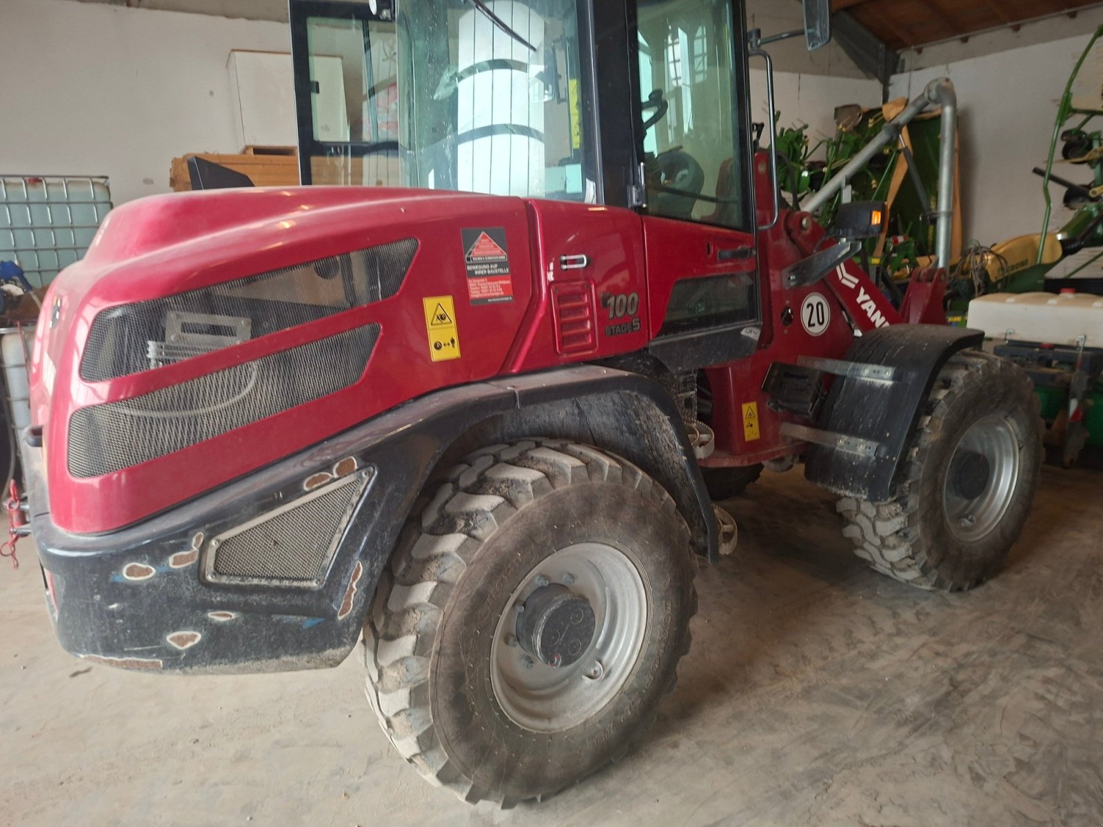 Radlader typu Yanmar V100, Gebrauchtmaschine v Dasing (Obrázek 2)