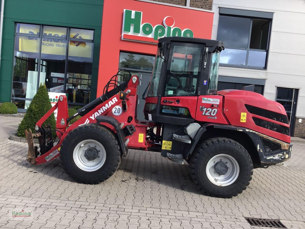 Radlader of the type Yanmar V120/5, Gebrauchtmaschine in Bakum (Picture 1)