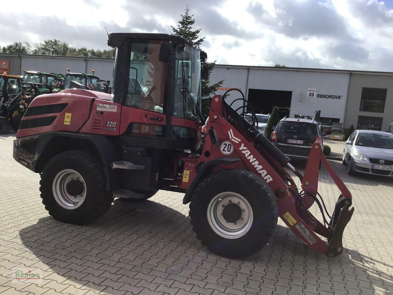 Radlader of the type Yanmar V120/5, Gebrauchtmaschine in Bakum (Picture 4)