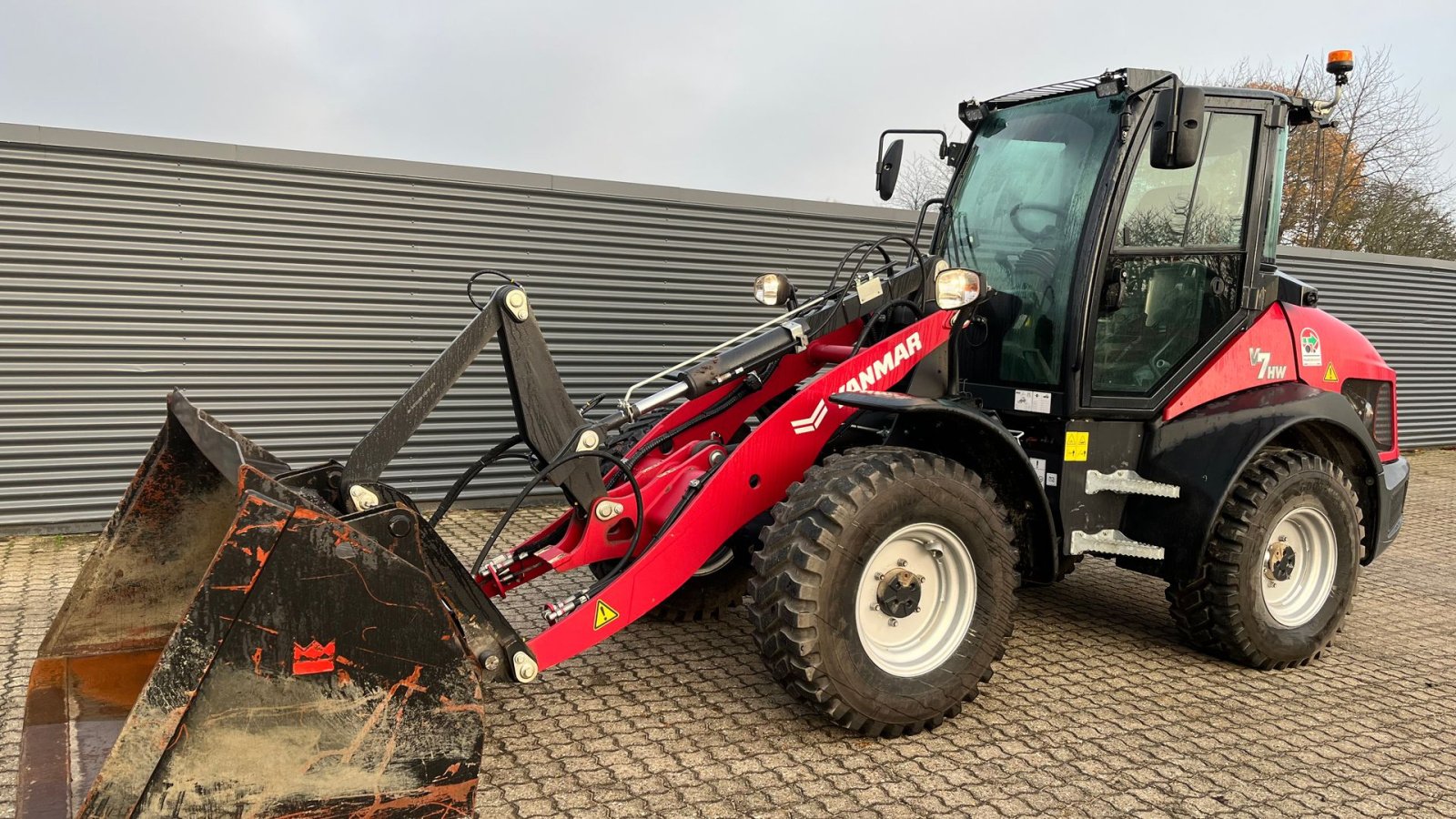 Radlader tip Yanmar V7-HW, Gebrauchtmaschine in Horsens (Poză 3)