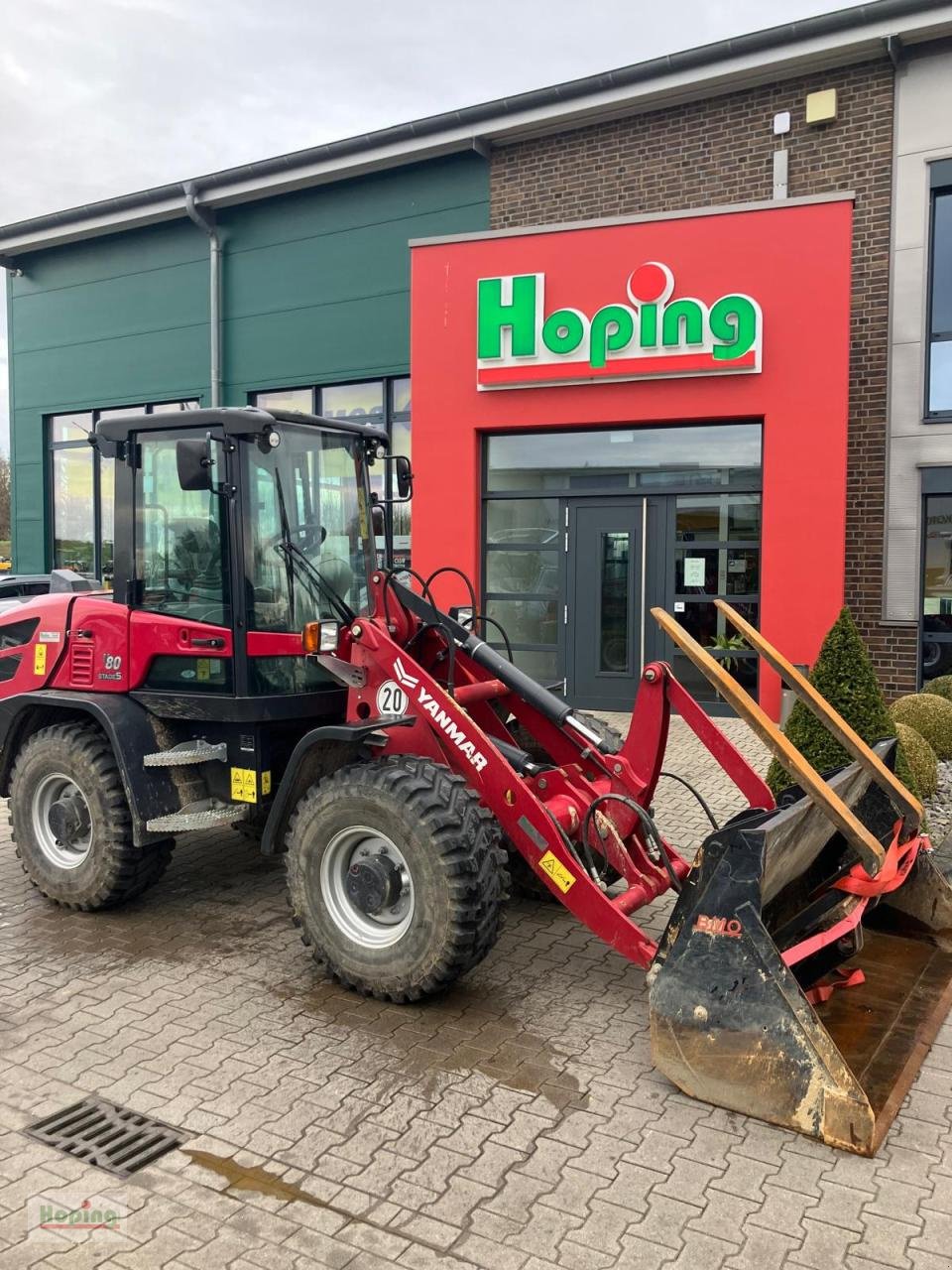 Radlader tip Yanmar V80/5-ATO, Mietmaschine in Bakum (Poză 1)