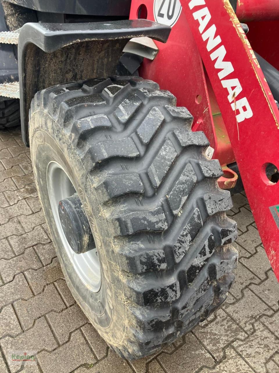 Radlader tip Yanmar V80/5-ATO, Mietmaschine in Bakum (Poză 2)