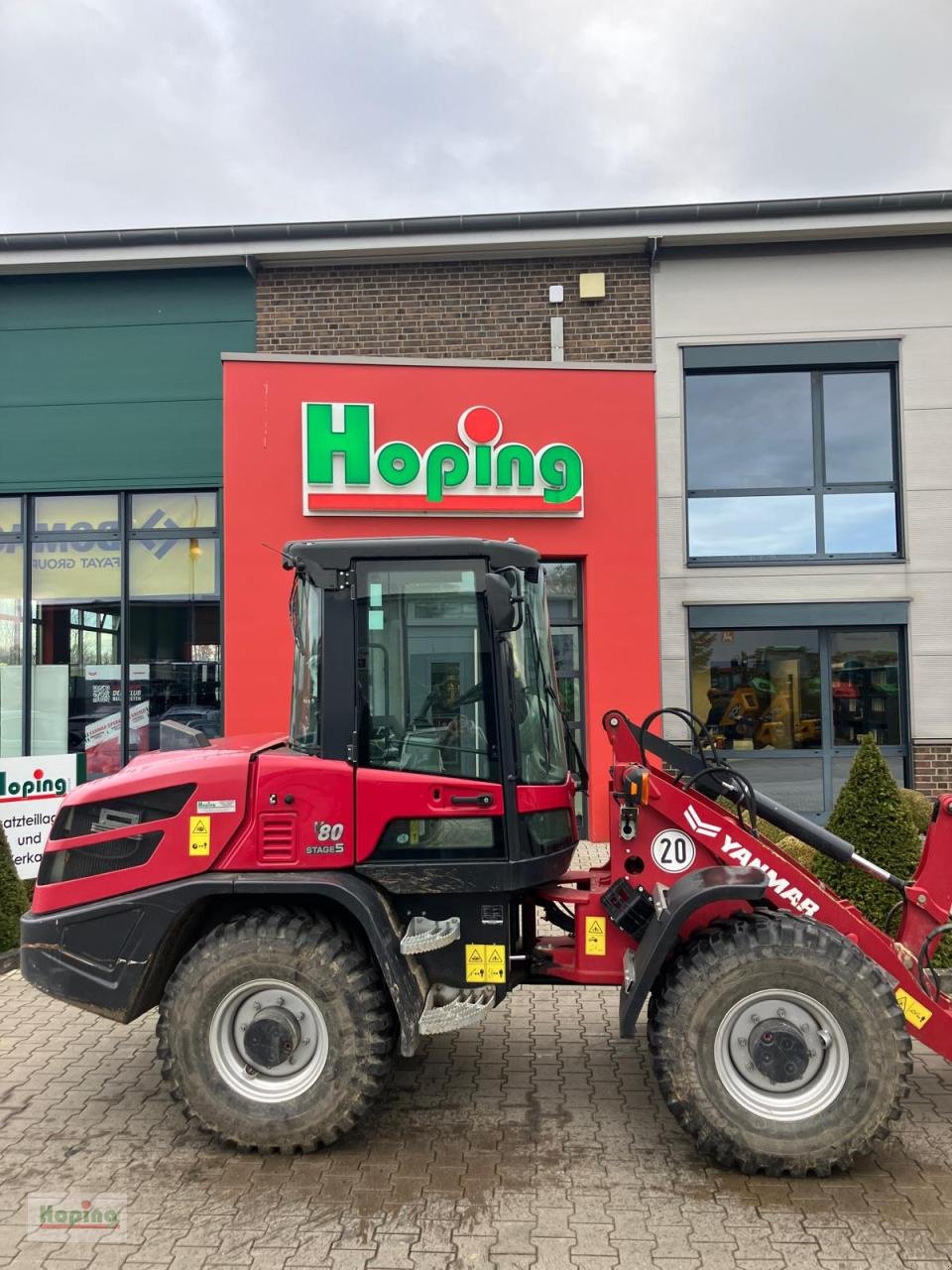 Radlader tip Yanmar V80/5-ATO, Mietmaschine in Bakum (Poză 3)