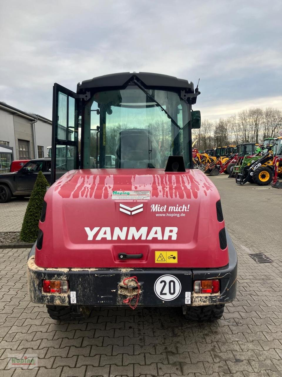 Radlader tip Yanmar V80/5-ATO, Mietmaschine in Bakum (Poză 4)