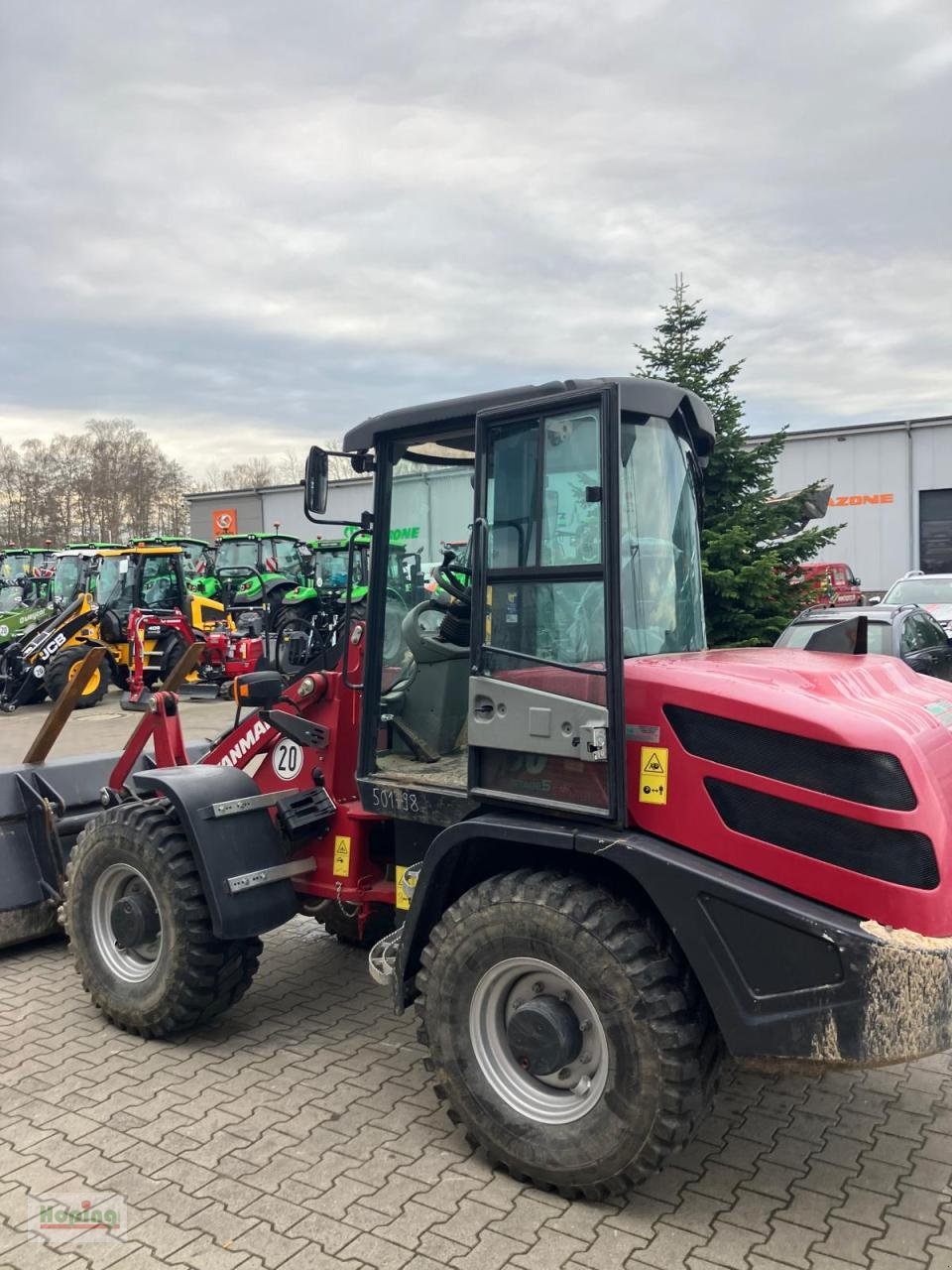Radlader tip Yanmar V80/5-ATO, Mietmaschine in Bakum (Poză 5)
