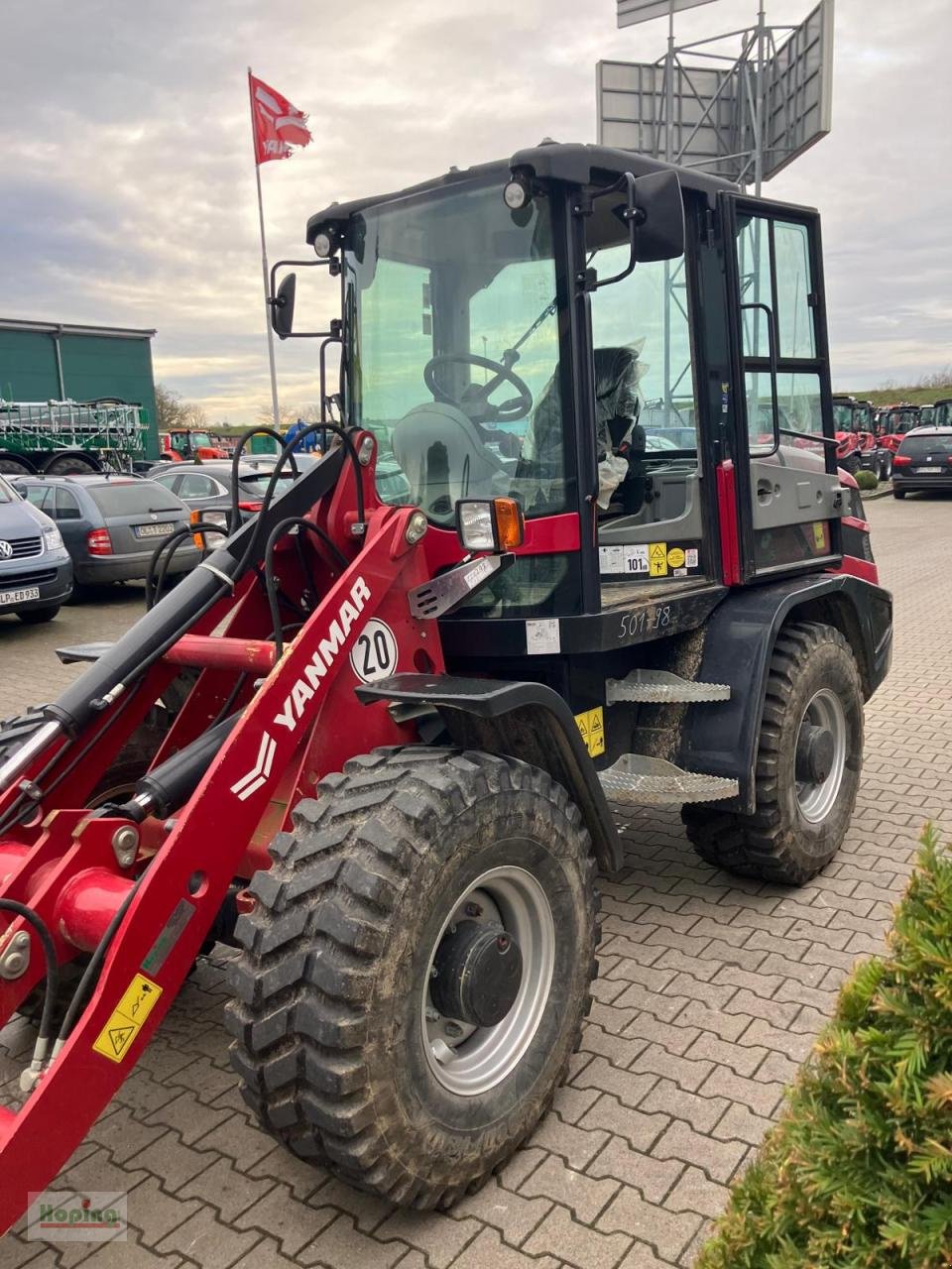 Radlader tip Yanmar V80/5-ATO, Mietmaschine in Bakum (Poză 11)