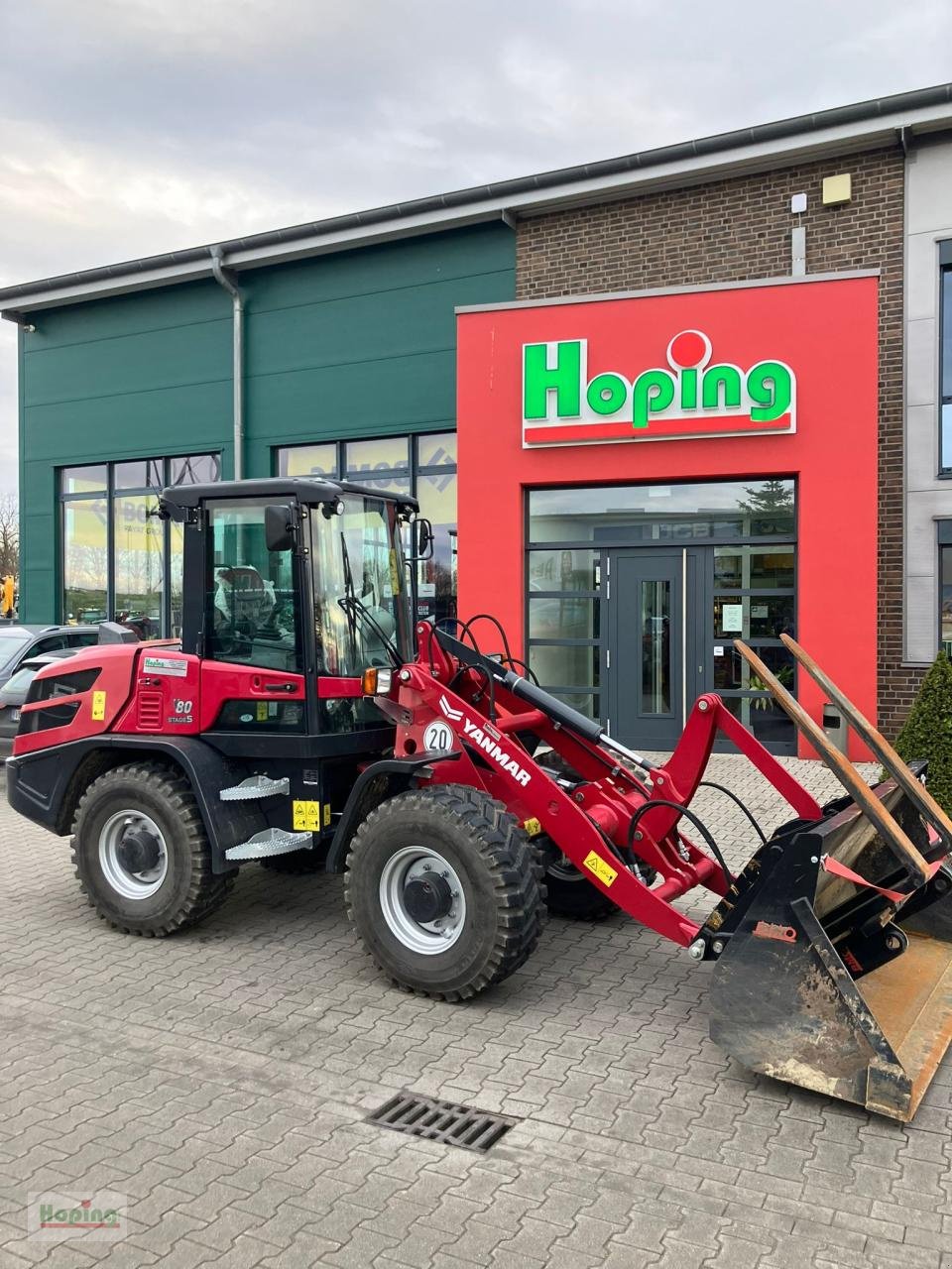 Radlader typu Yanmar V80/5-ATO, Mietmaschine v Bakum (Obrázek 1)