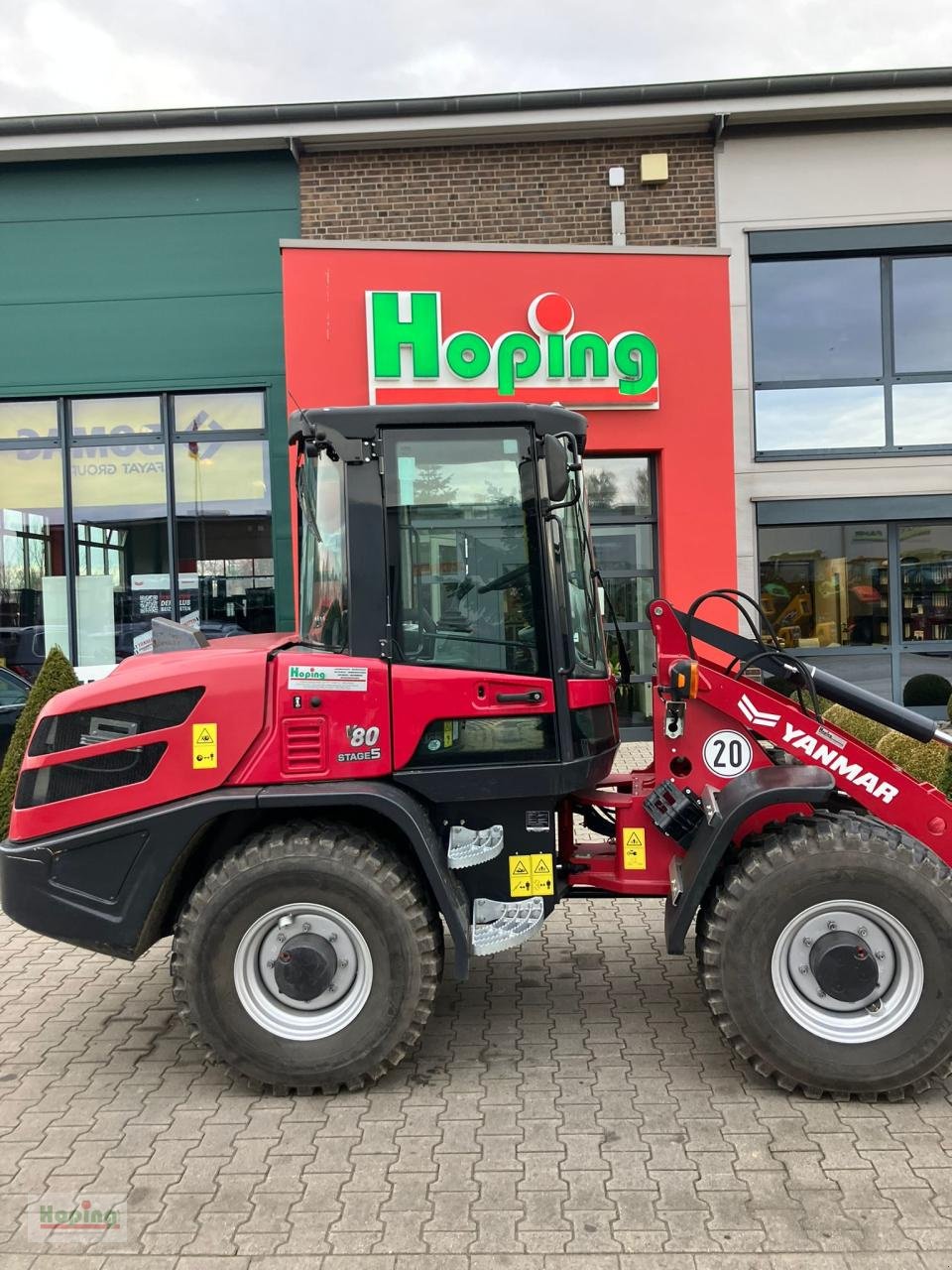 Radlader typu Yanmar V80/5-ATO, Mietmaschine v Bakum (Obrázek 2)