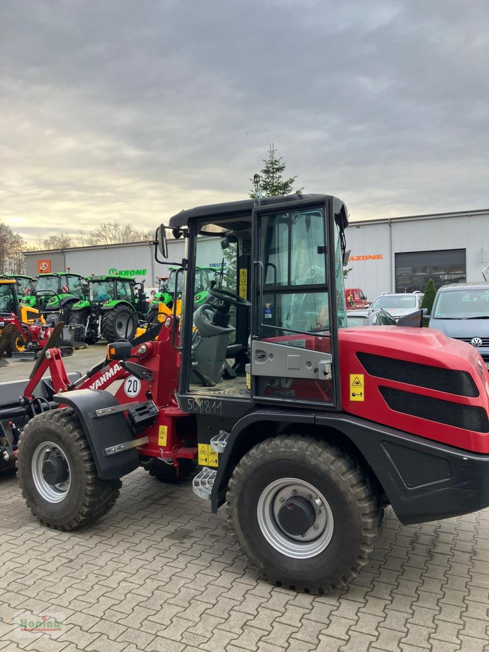Radlader typu Yanmar V80/5-ATO, Mietmaschine v Bakum (Obrázek 8)
