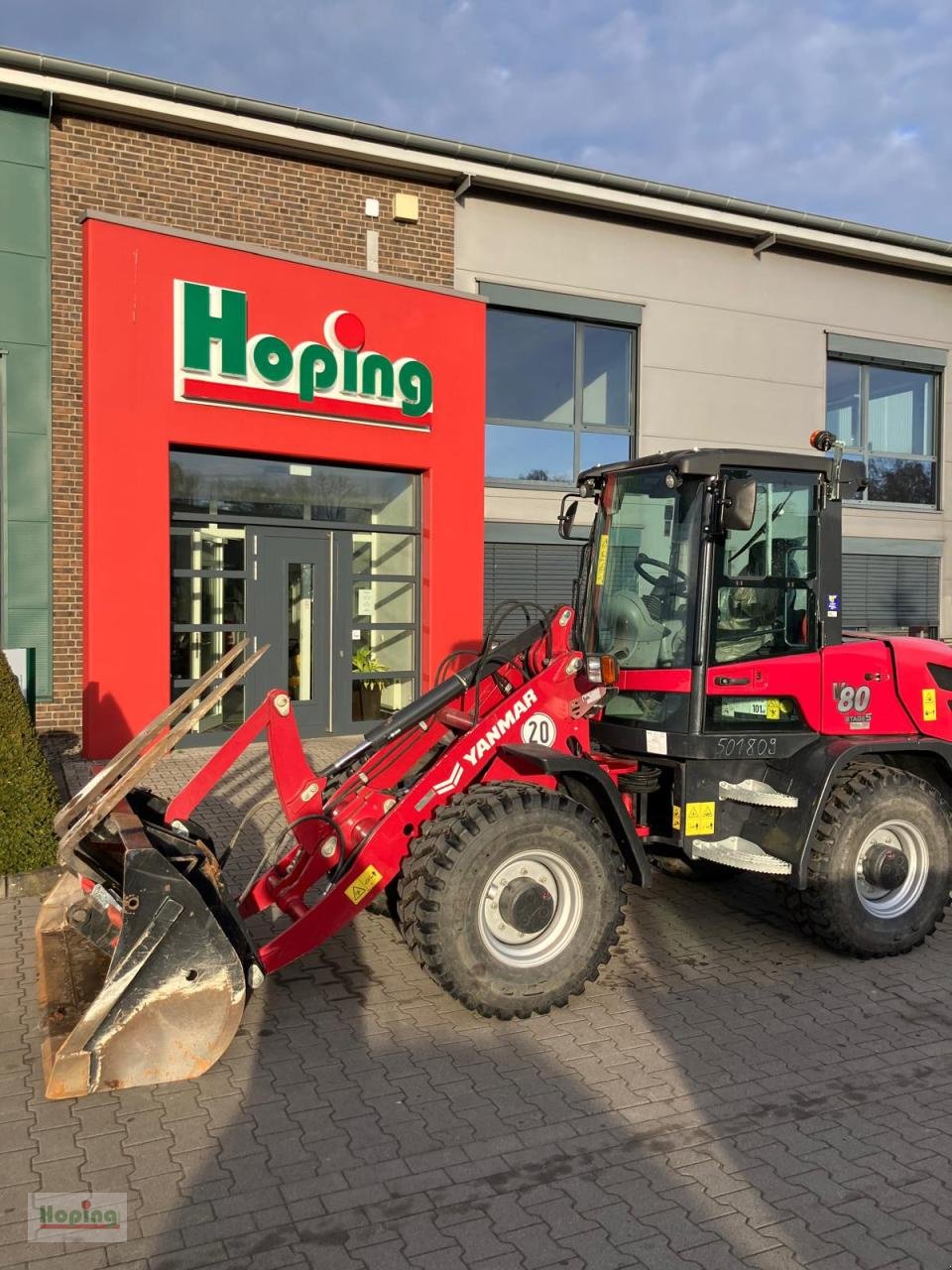 Radlader typu Yanmar V80/5-ATO, Mietmaschine v Bakum (Obrázek 1)