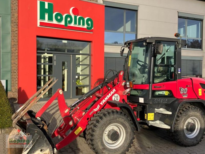 Radlader del tipo Yanmar V80/5-ATO, Mietmaschine In Bakum