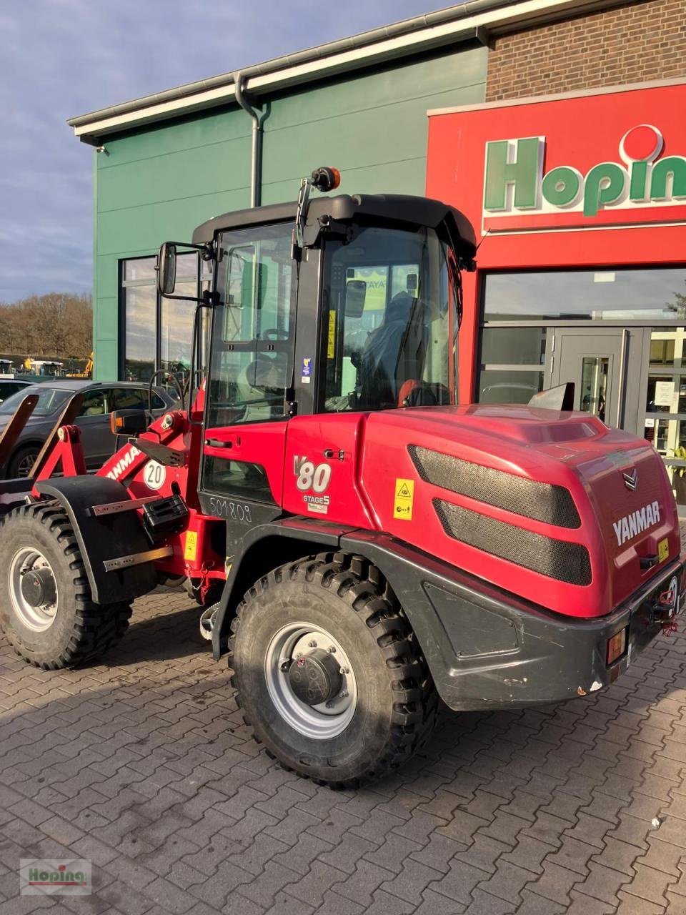 Radlader typu Yanmar V80/5-ATO, Mietmaschine v Bakum (Obrázek 8)