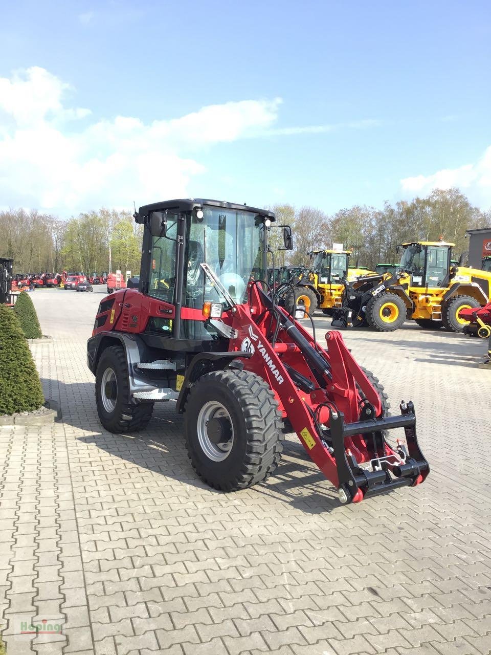 Radlader типа Yanmar V80 Advance36km/h, Gebrauchtmaschine в Bakum (Фотография 3)