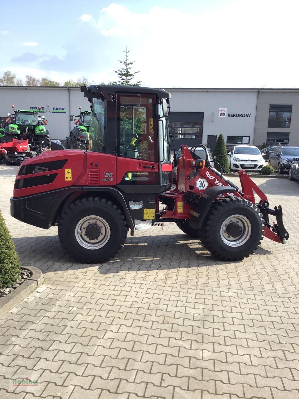 Radlader tipa Yanmar V80 Advance36km/h, Gebrauchtmaschine u Bakum (Slika 4)