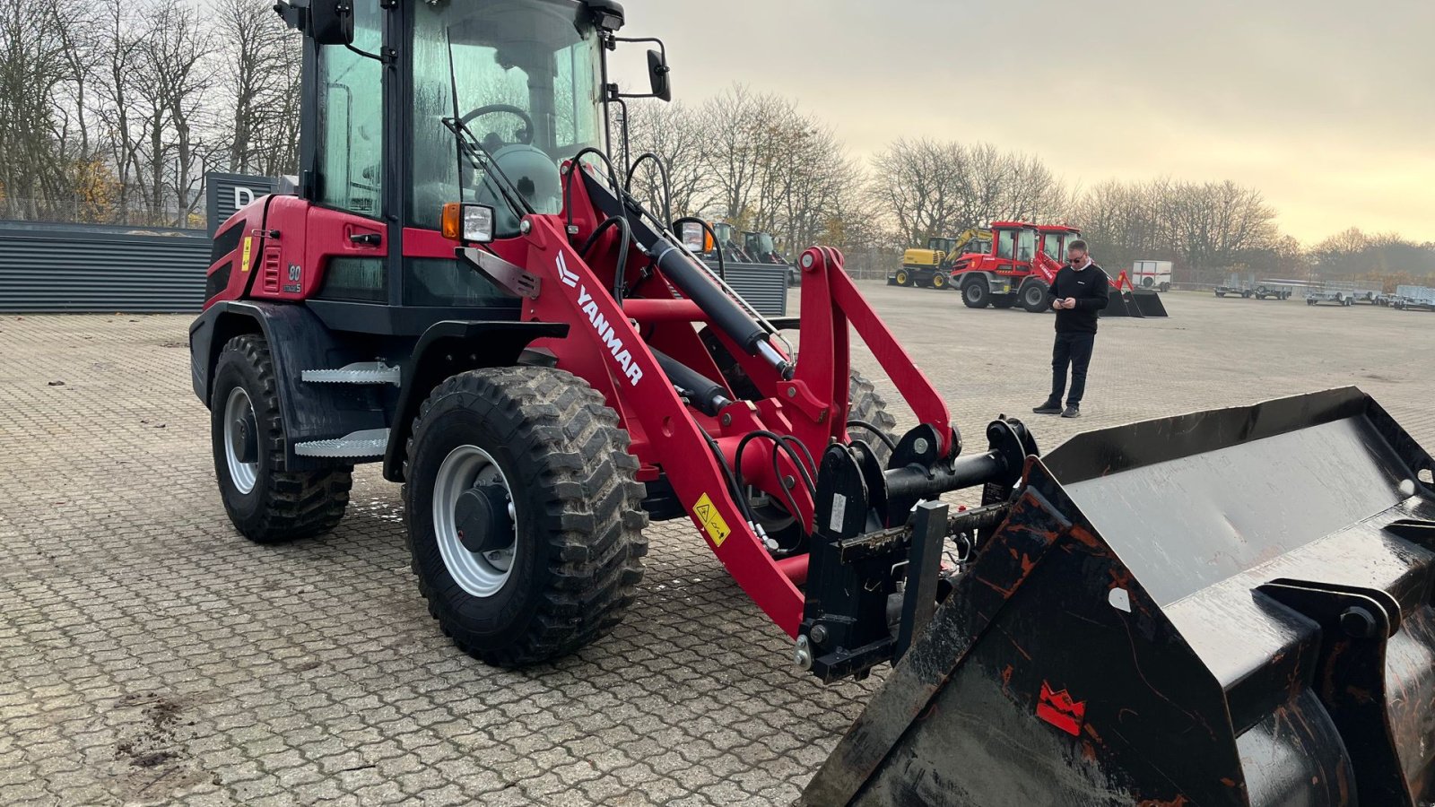 Radlader of the type Yanmar V80 Stage V, Gebrauchtmaschine in Horsens (Picture 5)