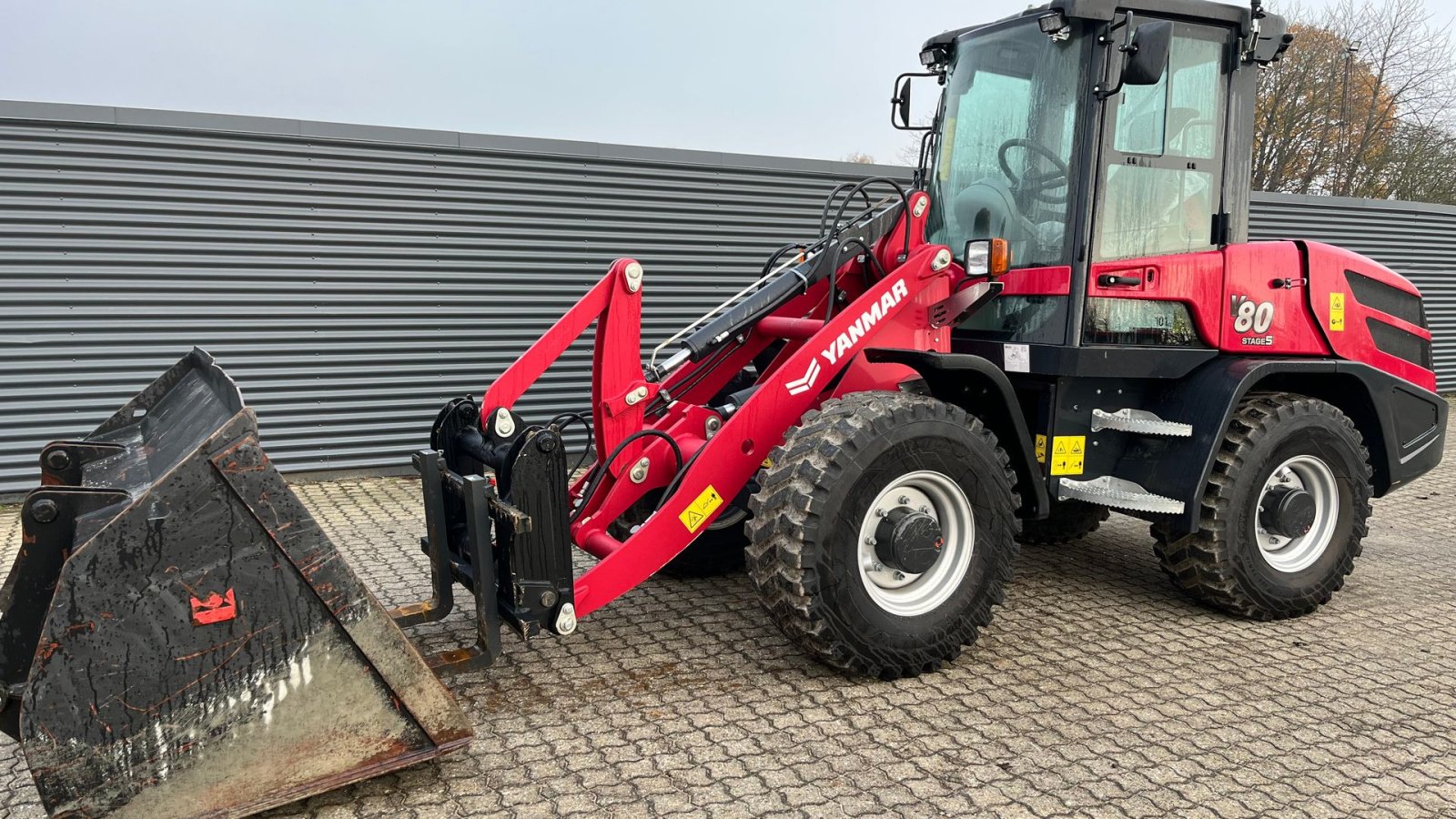 Radlader of the type Yanmar V80 Stage V, Gebrauchtmaschine in Horsens (Picture 2)