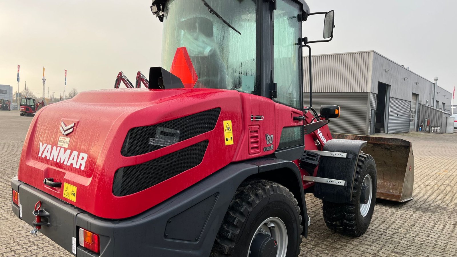 Radlader of the type Yanmar V80 Stage V, Gebrauchtmaschine in Horsens (Picture 4)