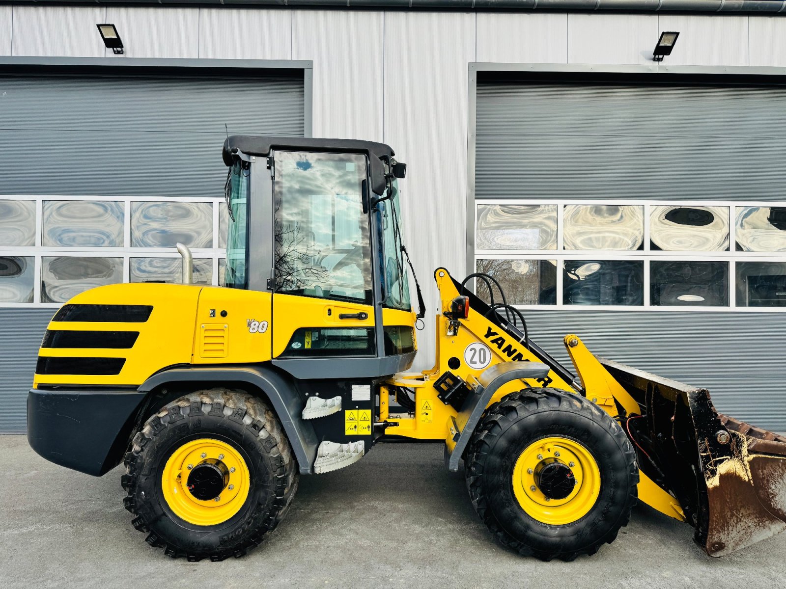 Radlader of the type Yanmar V80 - TEREX TL 80, Gebrauchtmaschine in Falkenstein (Picture 3)