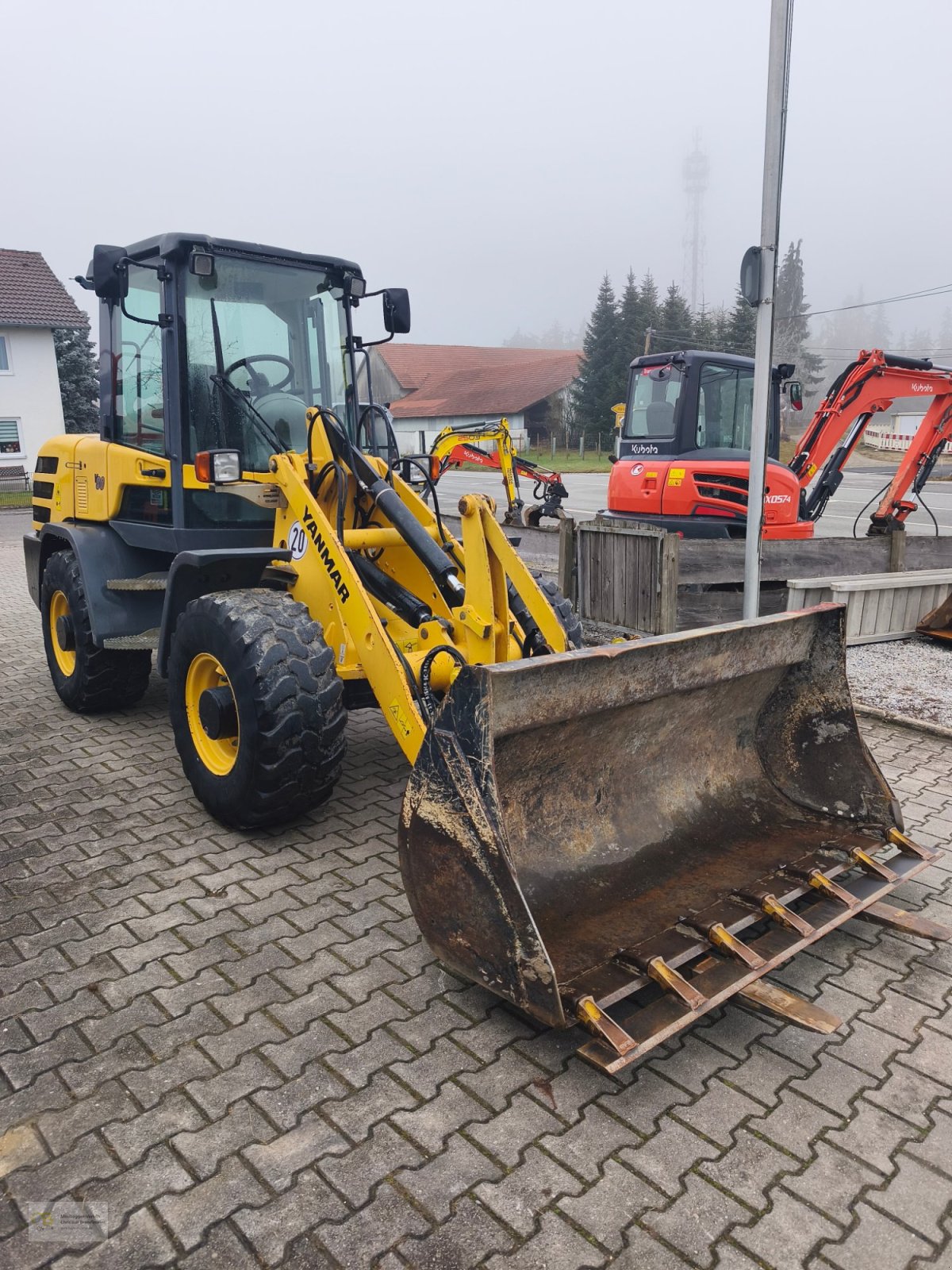 Radlader typu Yanmar V80 Terex TL80 Schaufel und Gabel, Gebrauchtmaschine v Vilsheim (Obrázek 2)