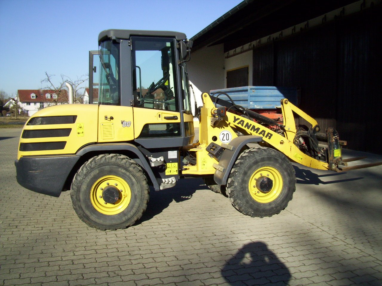 Radlader typu Yanmar V80, Gebrauchtmaschine v Zorneding (Obrázek 15)