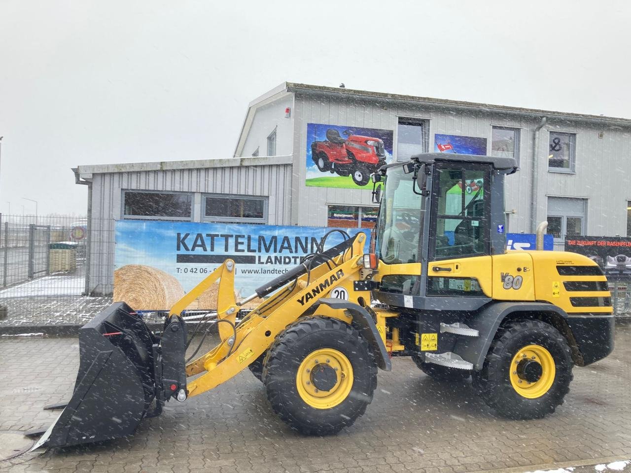 Radlader typu Yanmar V80, Gebrauchtmaschine v Stuhr (Obrázek 2)