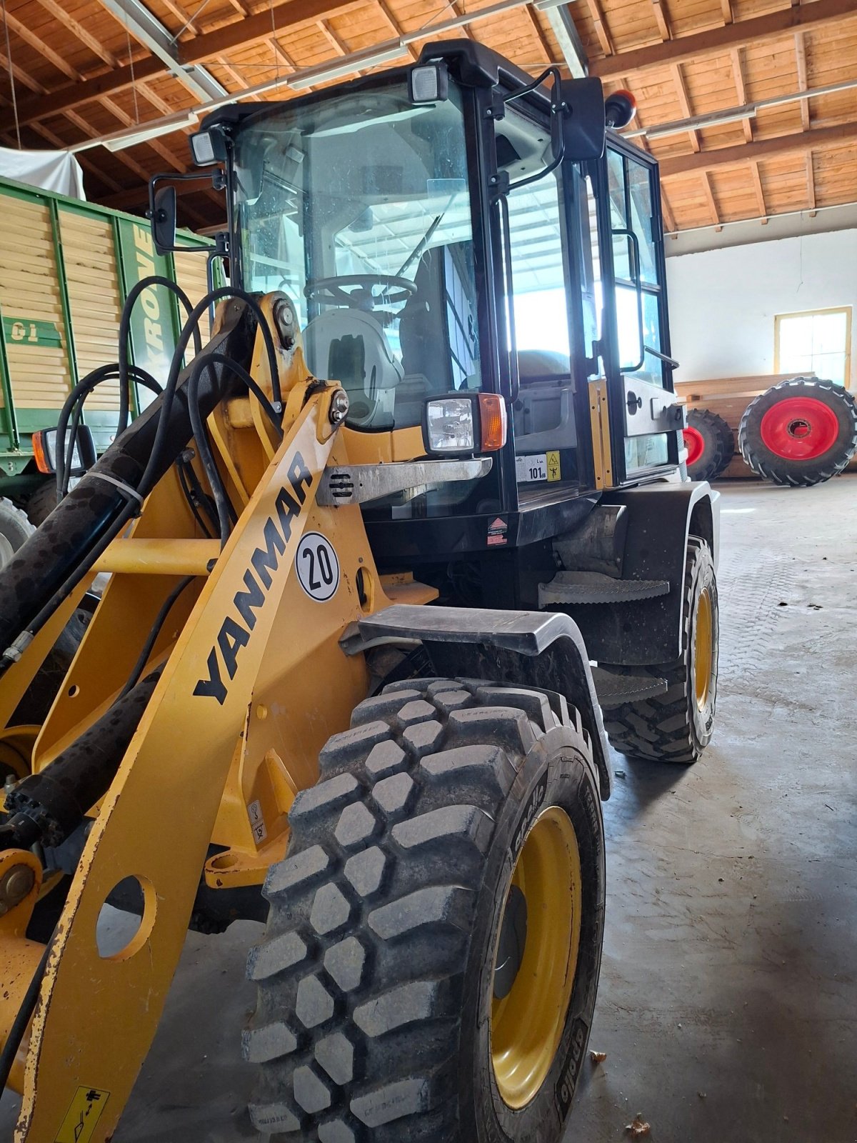 Radlader типа Yanmar Vio 120, Gebrauchtmaschine в Dasing (Фотография 3)