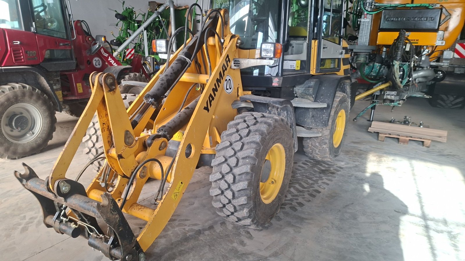 Radlader типа Yanmar Vio 120, Gebrauchtmaschine в Dasing (Фотография 4)