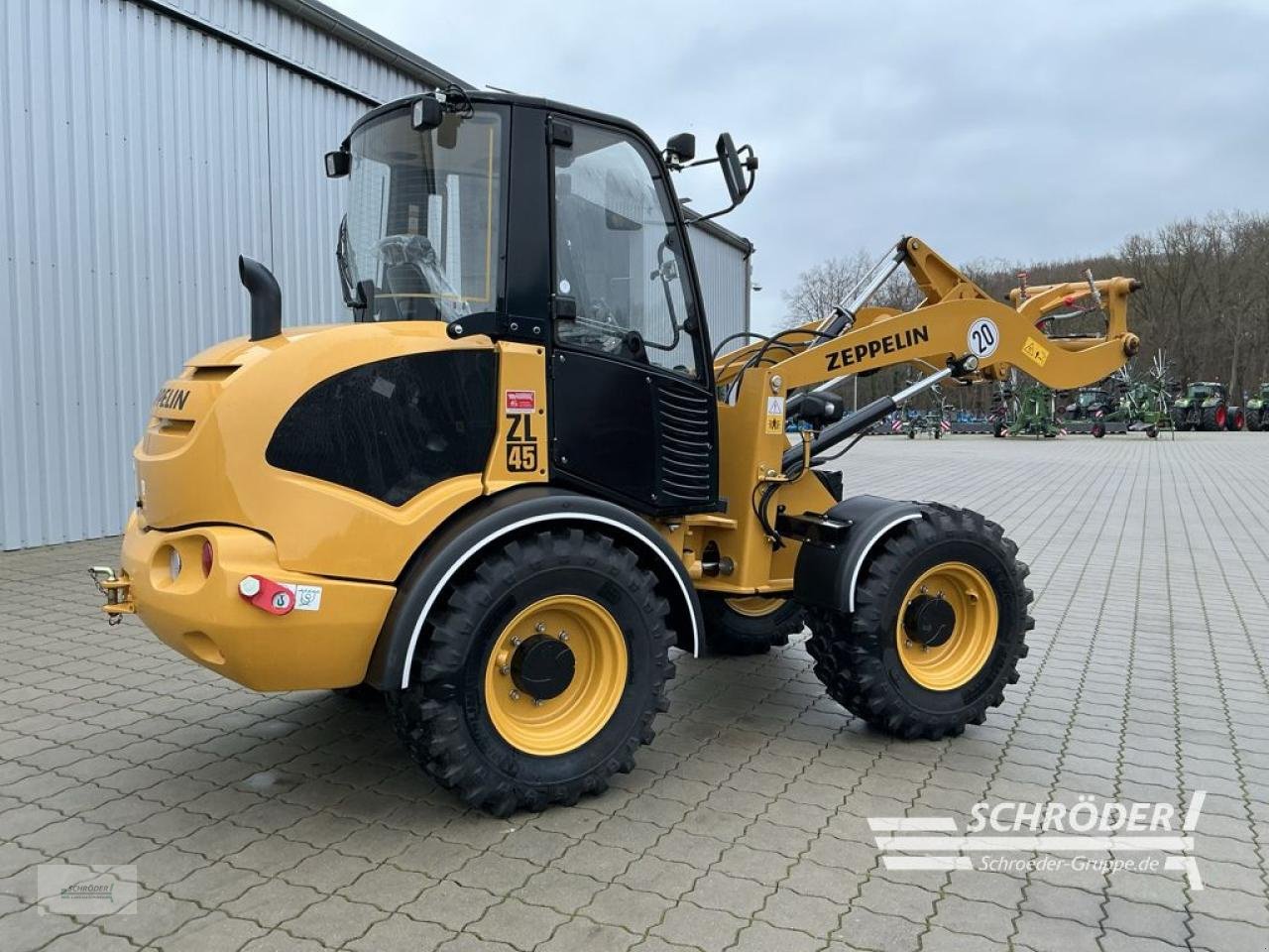 Radlader za tip Zeppelin ZL 45, Neumaschine u Hemmoor (Slika 5)
