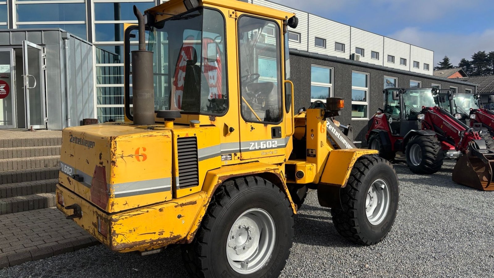 Radlader typu Zettelmeyer 602 C, Gebrauchtmaschine w Gram (Zdjęcie 8)