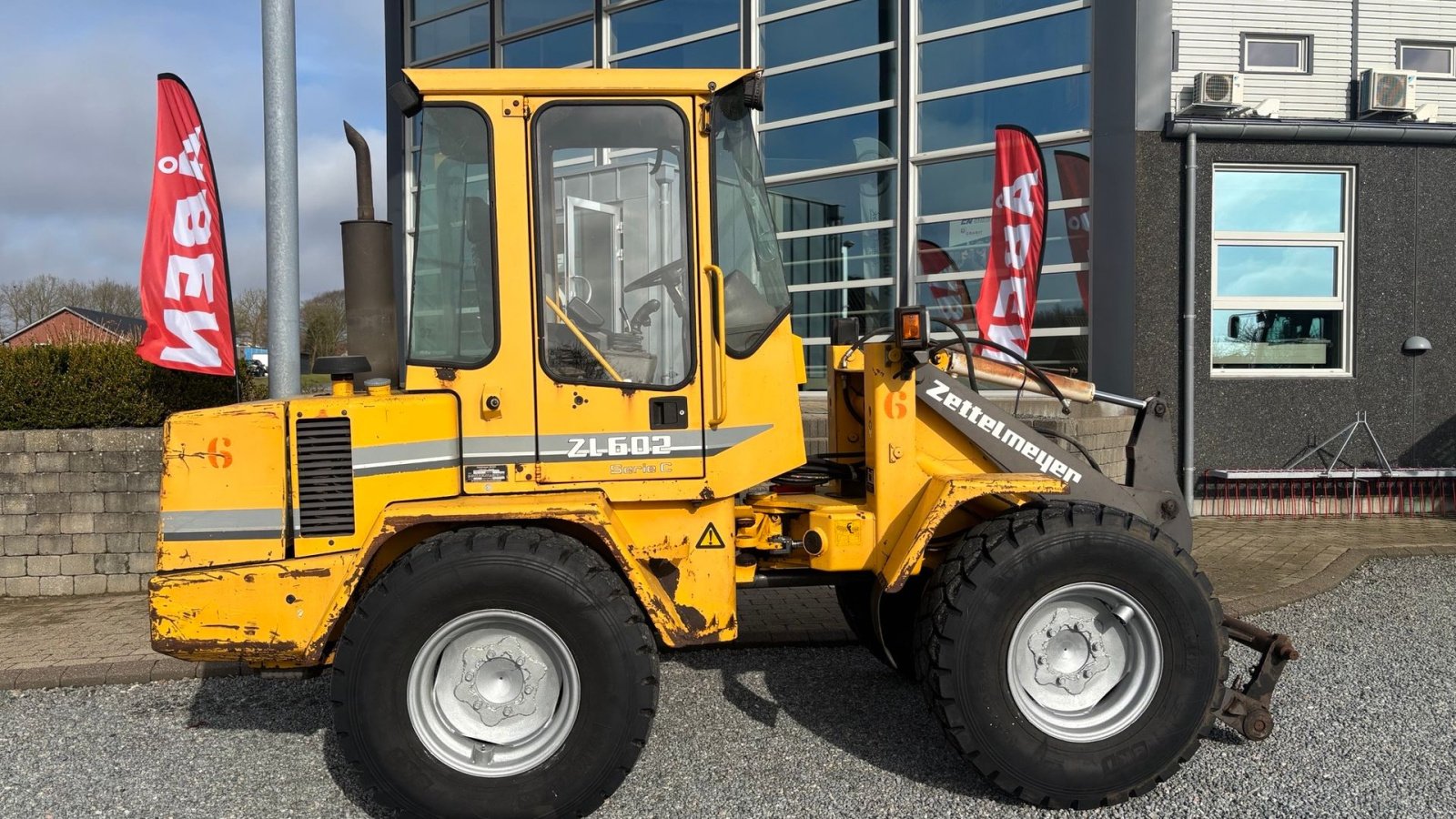 Radlader typu Zettelmeyer 602 C, Gebrauchtmaschine w Gram (Zdjęcie 9)