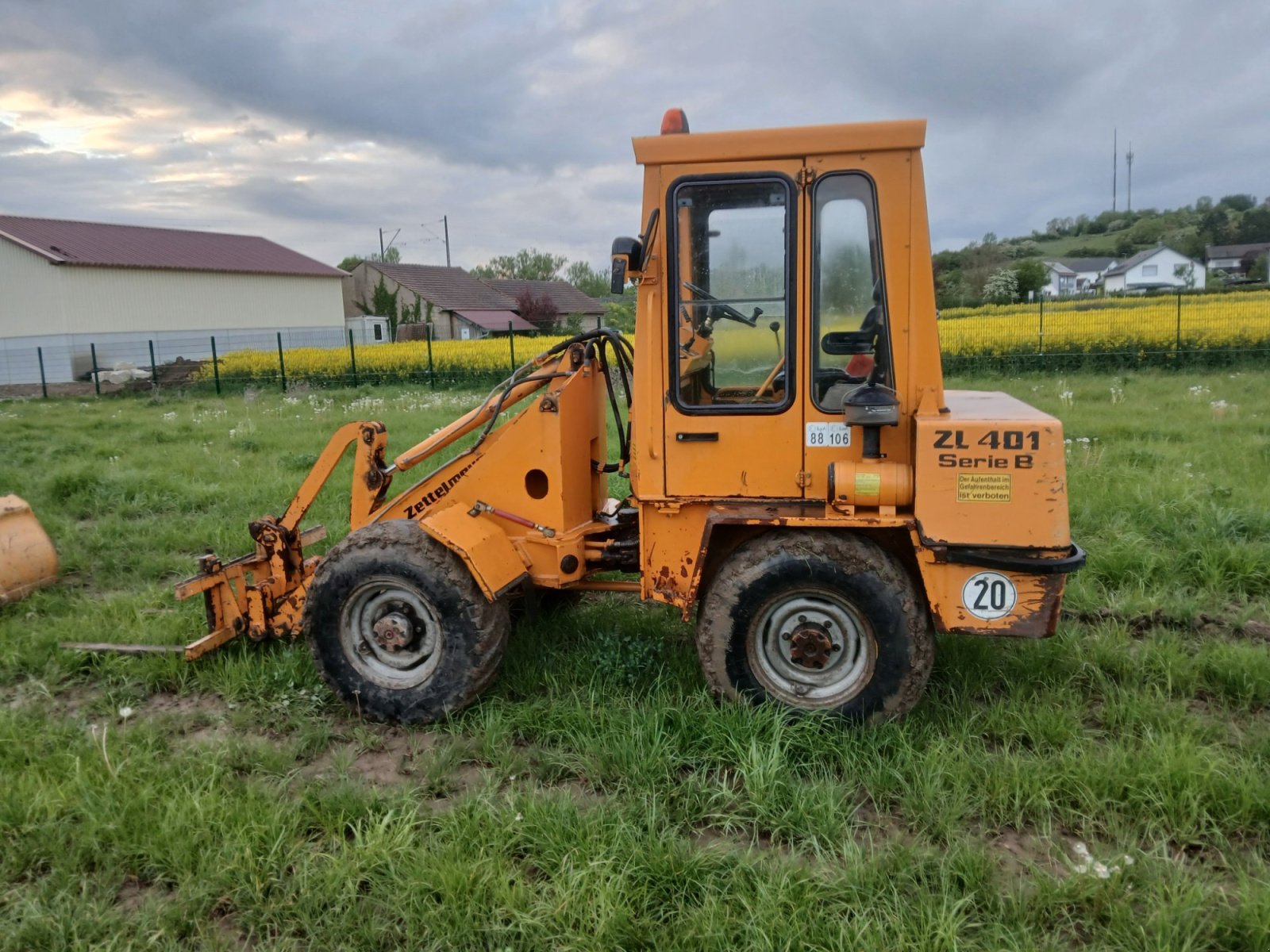 Radlader типа Zettelmeyer ZL 401, Gebrauchtmaschine в Wittighausen (Фотография 3)