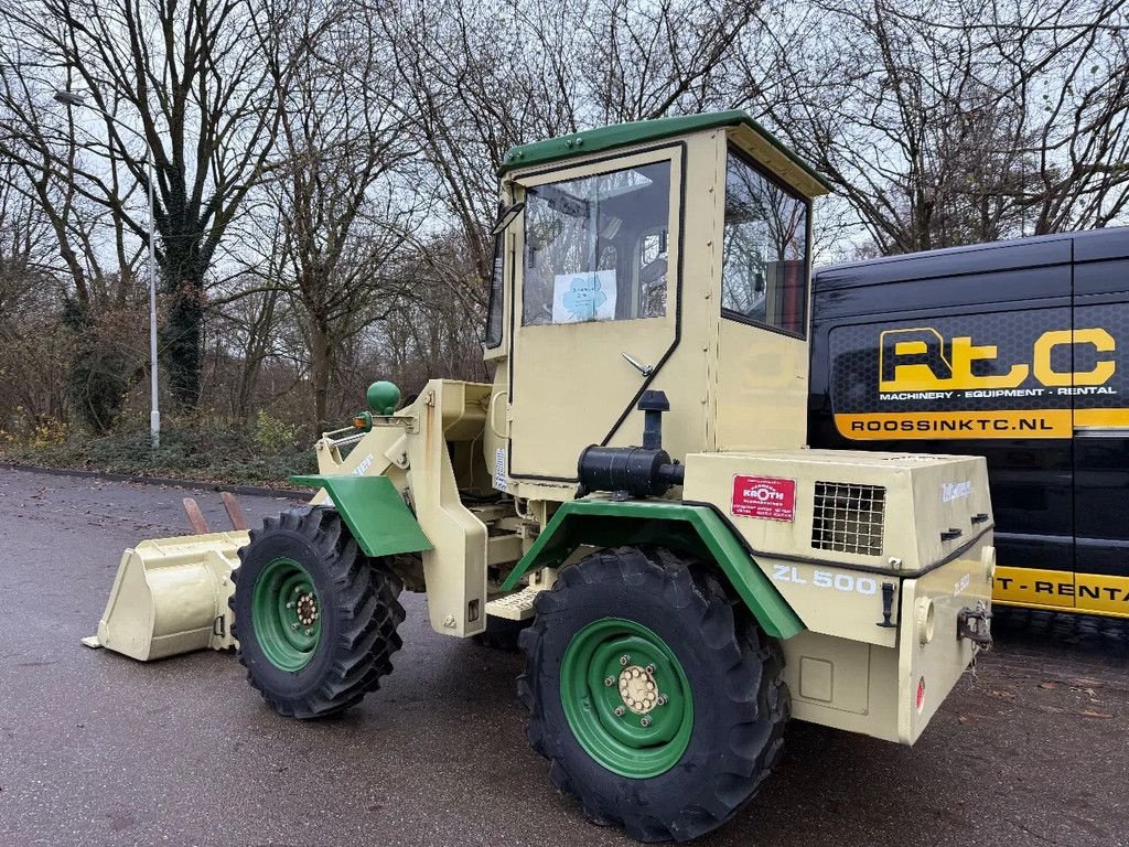 Radlader Türe ait Zettelmeyer ZL500, Gebrauchtmaschine içinde Doetinchem (resim 2)