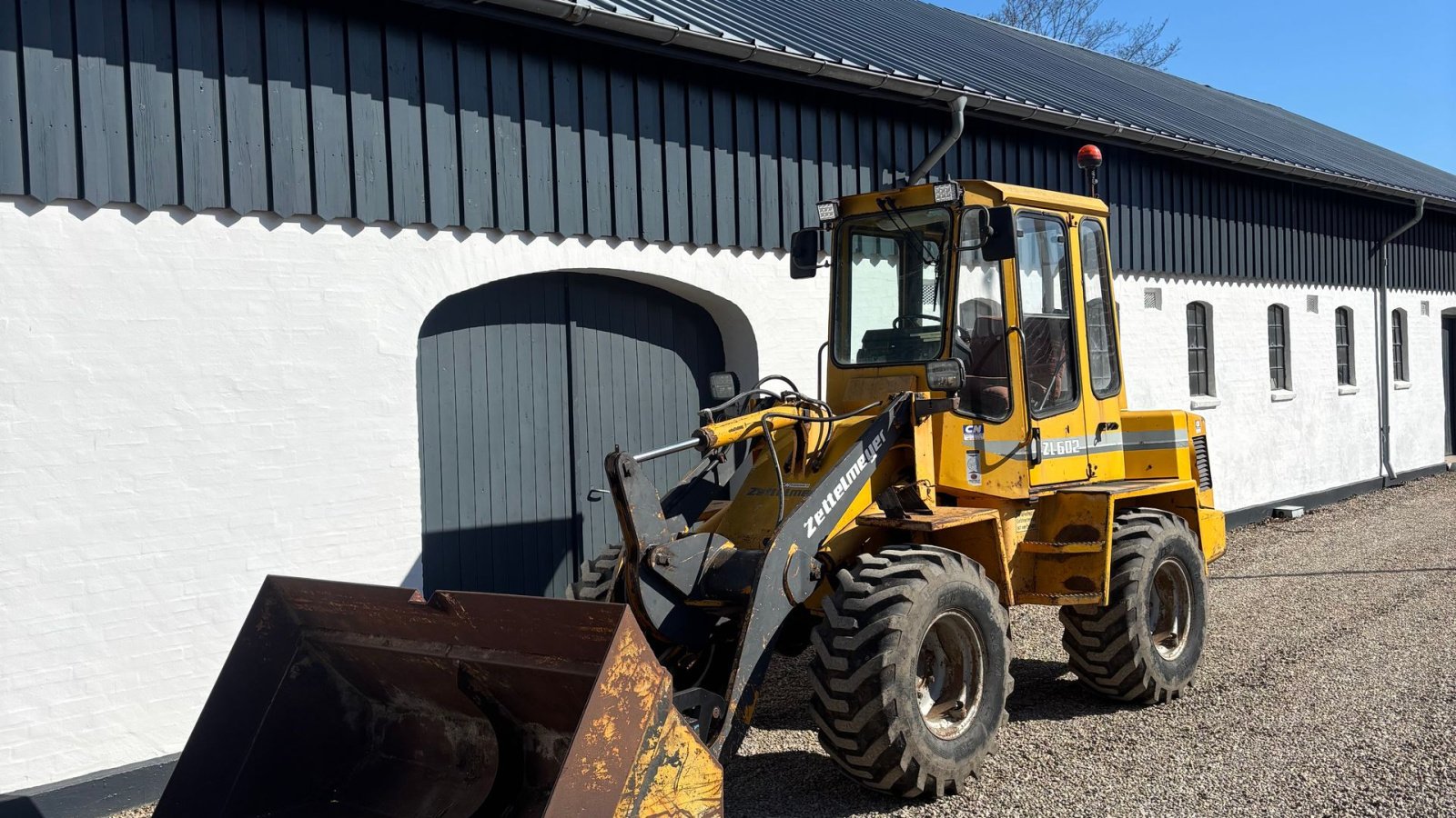 Radlader typu Zettelmeyer ZL602 602, Gebrauchtmaschine w Horsens (Zdjęcie 4)