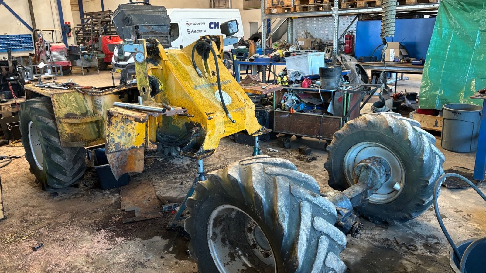 Radlader del tipo Zettelmeyer ZL602 Til reservedele., Gebrauchtmaschine In Gram (Immagine 11)