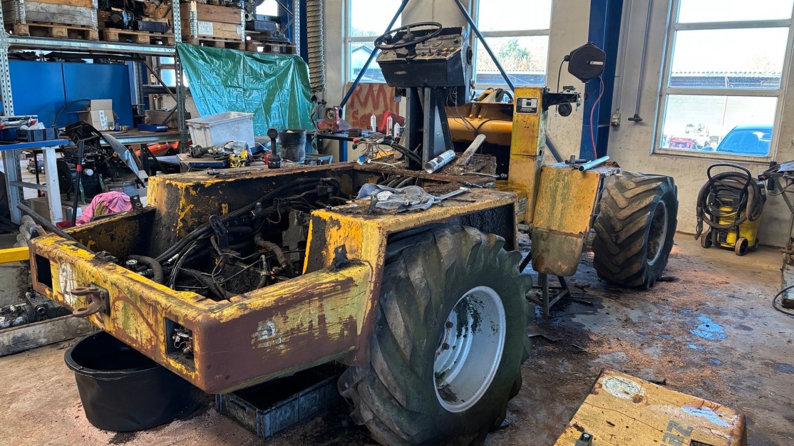 Radlader del tipo Zettelmeyer ZL602 Til reservedele., Gebrauchtmaschine In Gram (Immagine 12)