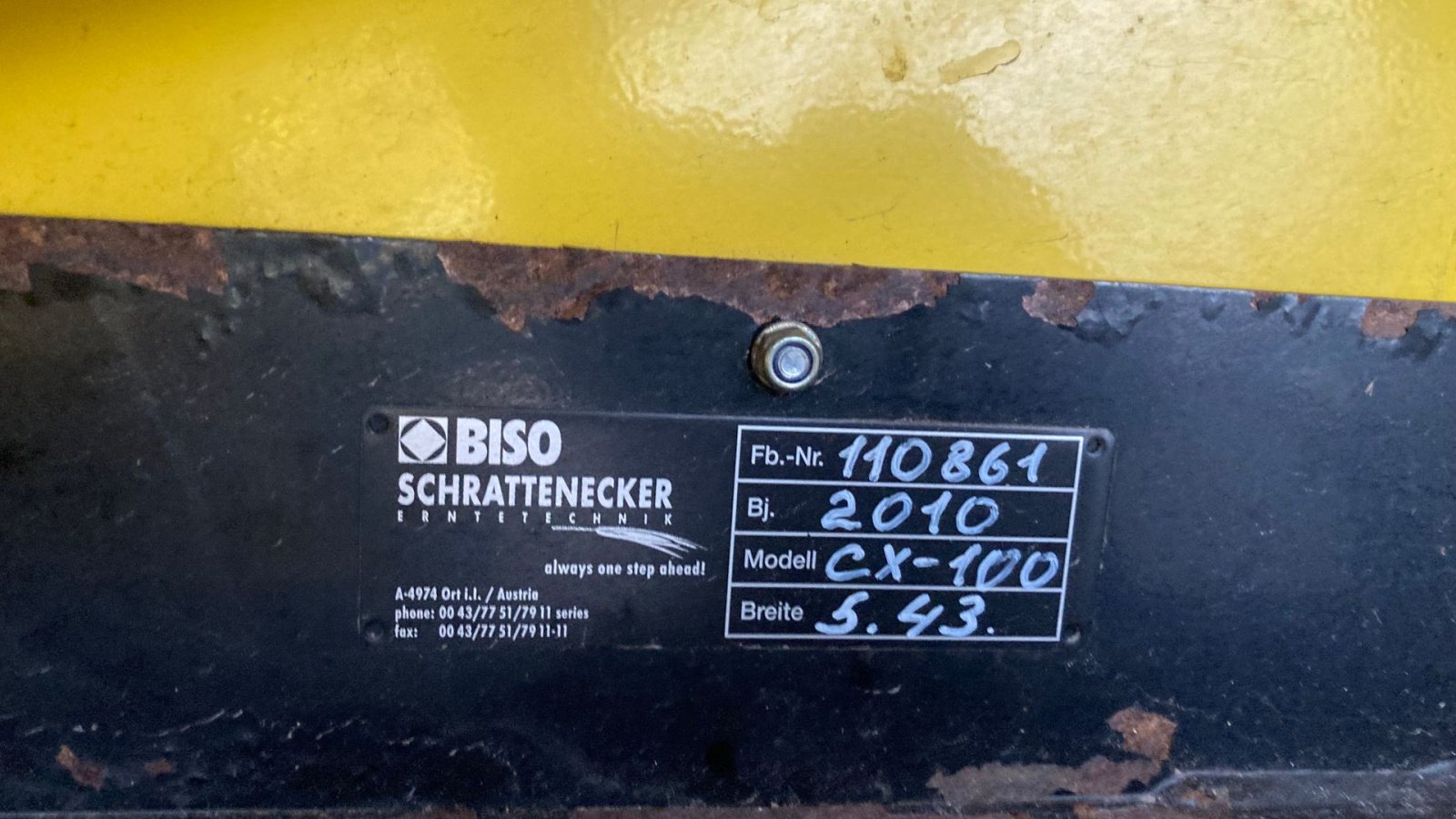 Rapsschneidwerk van het type Biso Rapsforsats 18 fod, Gebrauchtmaschine in Skive (Foto 10)