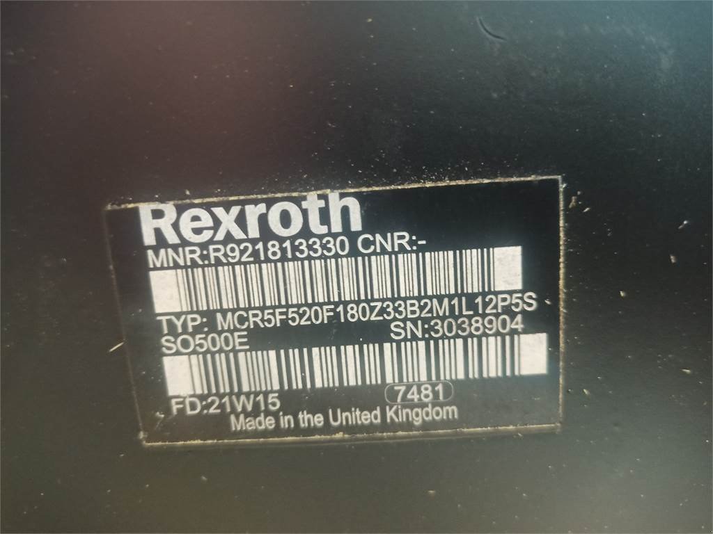 Rapsschneidwerk des Typs Rexroth Hjulgear R921813330, Gebrauchtmaschine in Hemmet (Bild 9)