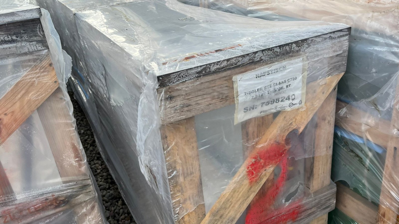 Rapsschneidwerk des Typs Ziegler Raps fortssats, Raps bord ,rapeseed harvesting equipment,  Rapstrennern 7500mm bord til Claas C750, Gebrauchtmaschine in Lintrup (Bild 10)